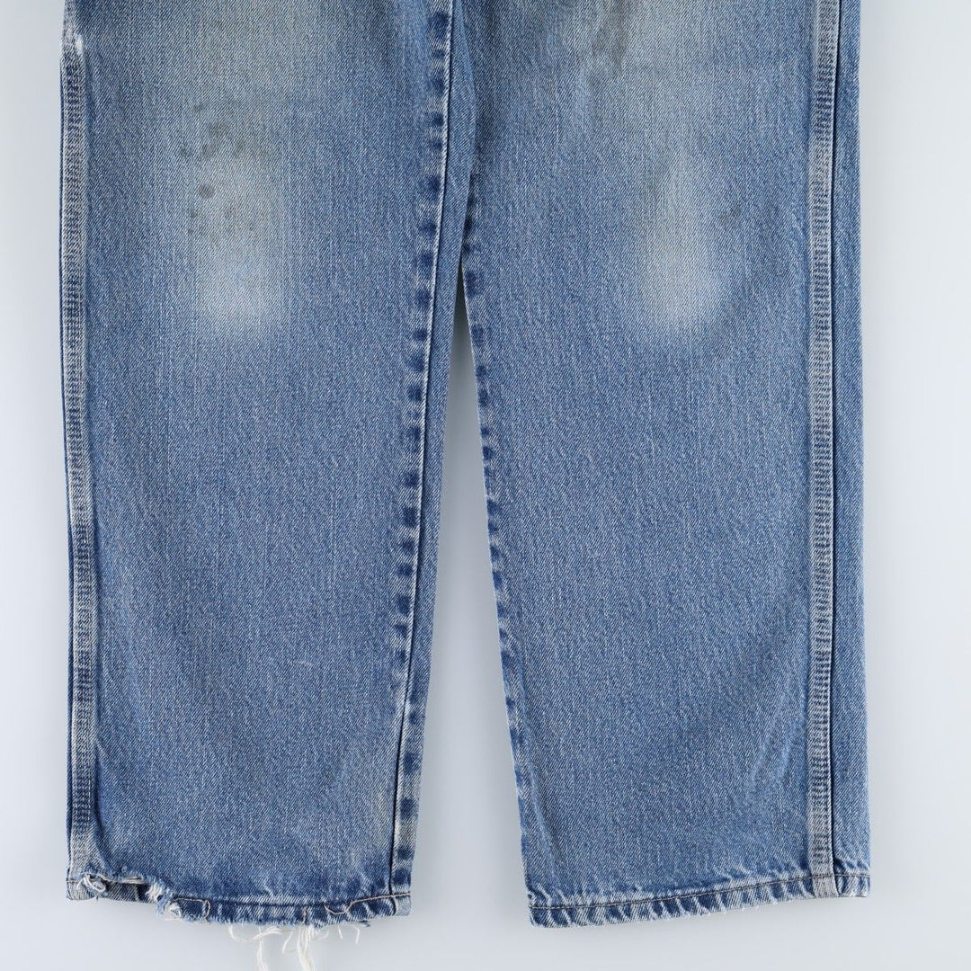 Dickies Relaxed Fit Denim Painter Pants, Men's Size W32 (approx.) cotton blue type Vintage Second Hand