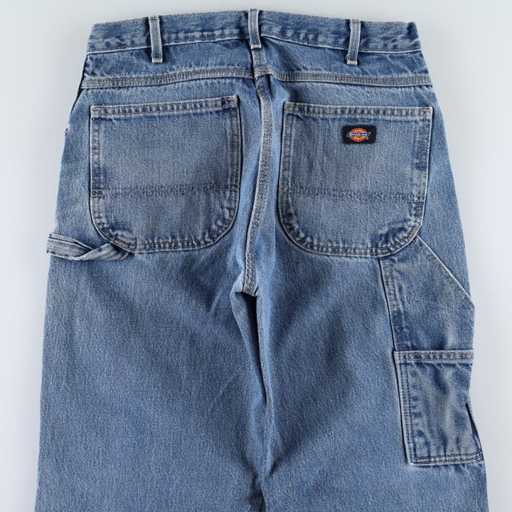 Dickies Relaxed Fit Denim Painter Pants, Men's Size W32 (approx.) cotton blue type Vintage Second Hand