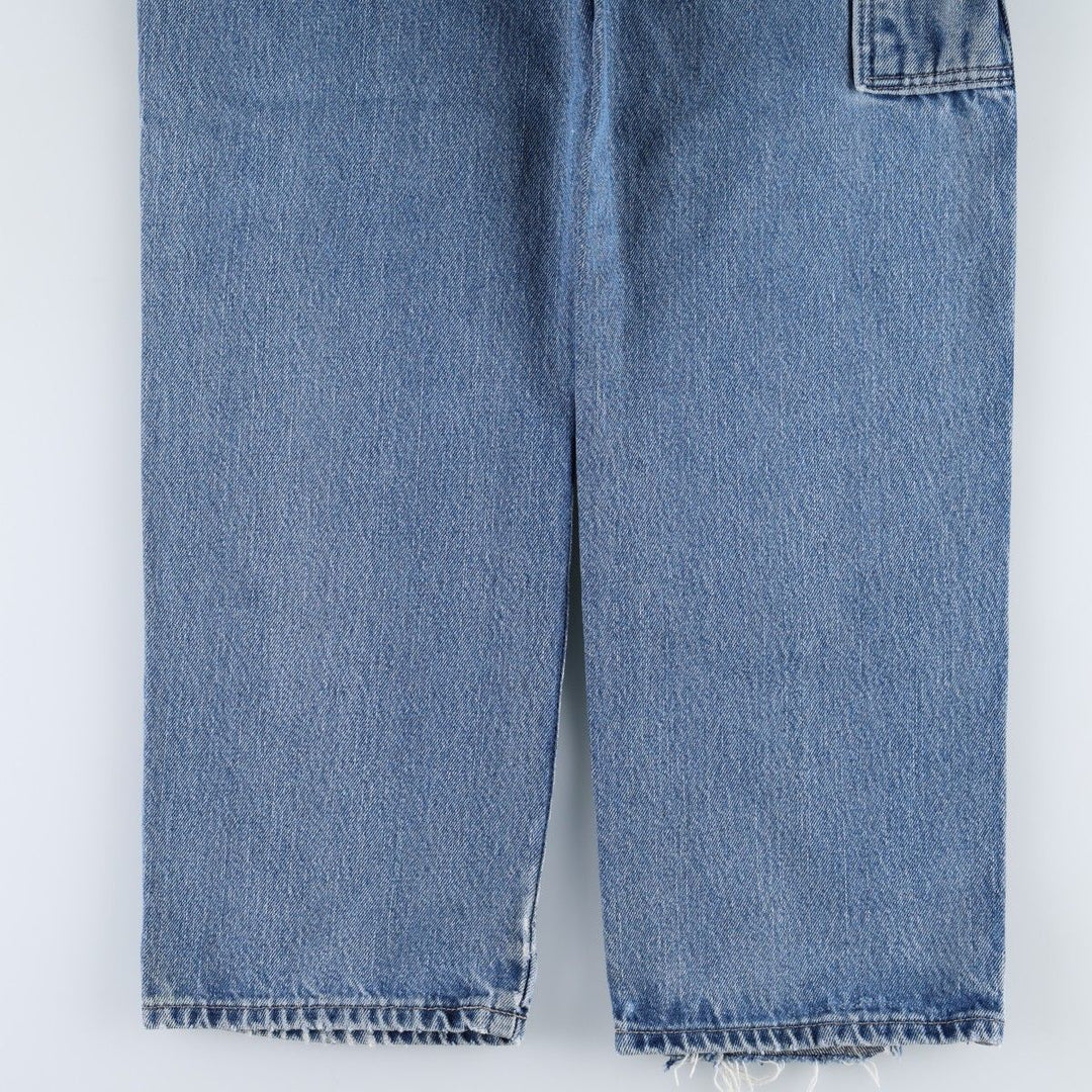 Dickies Relaxed Fit Denim Painter Pants, Men's Size W32 (approx.) cotton blue type Vintage Second Hand