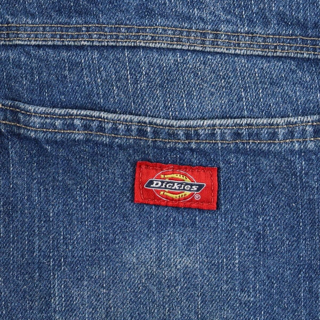 Dickies denim painter pants for men, equivalent to W39 cotton blue type Vintage Second Hand