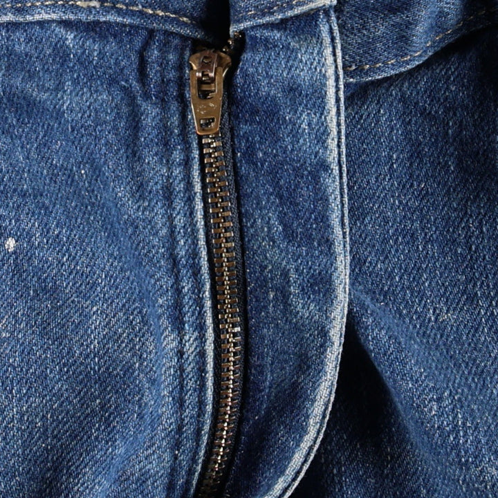 Dickies denim painter pants for men, equivalent to W39 cotton blue type Vintage Second Hand