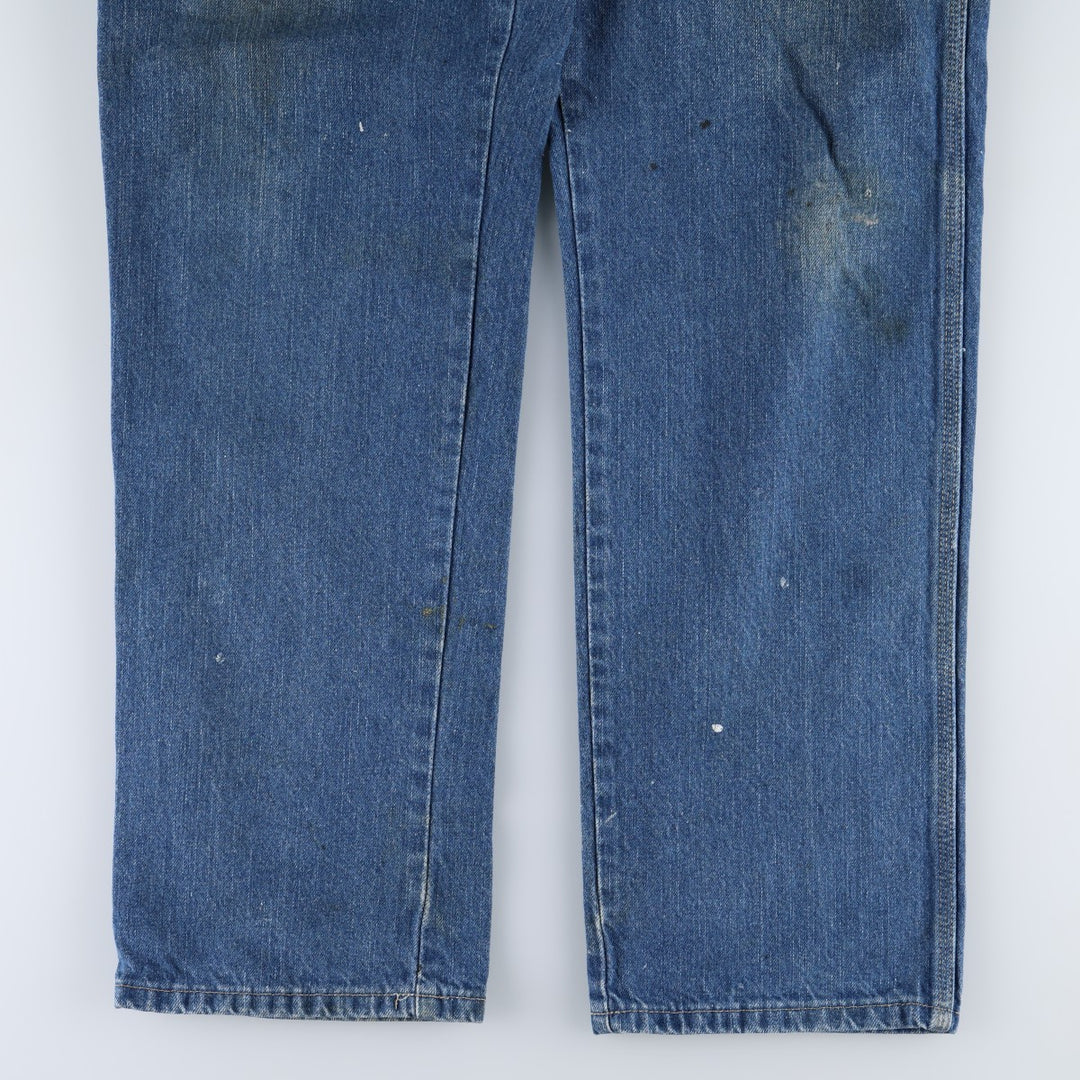 Dickies denim painter pants for men, equivalent to W39 cotton blue type Vintage Second Hand