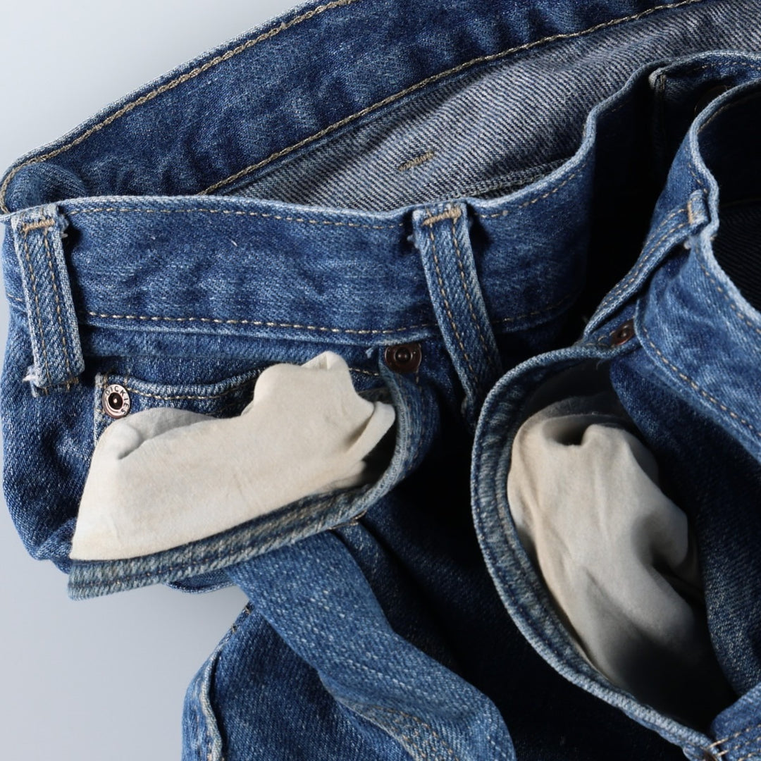 Dickies denim painter pants for men, equivalent to W39 cotton blue type Vintage Second Hand