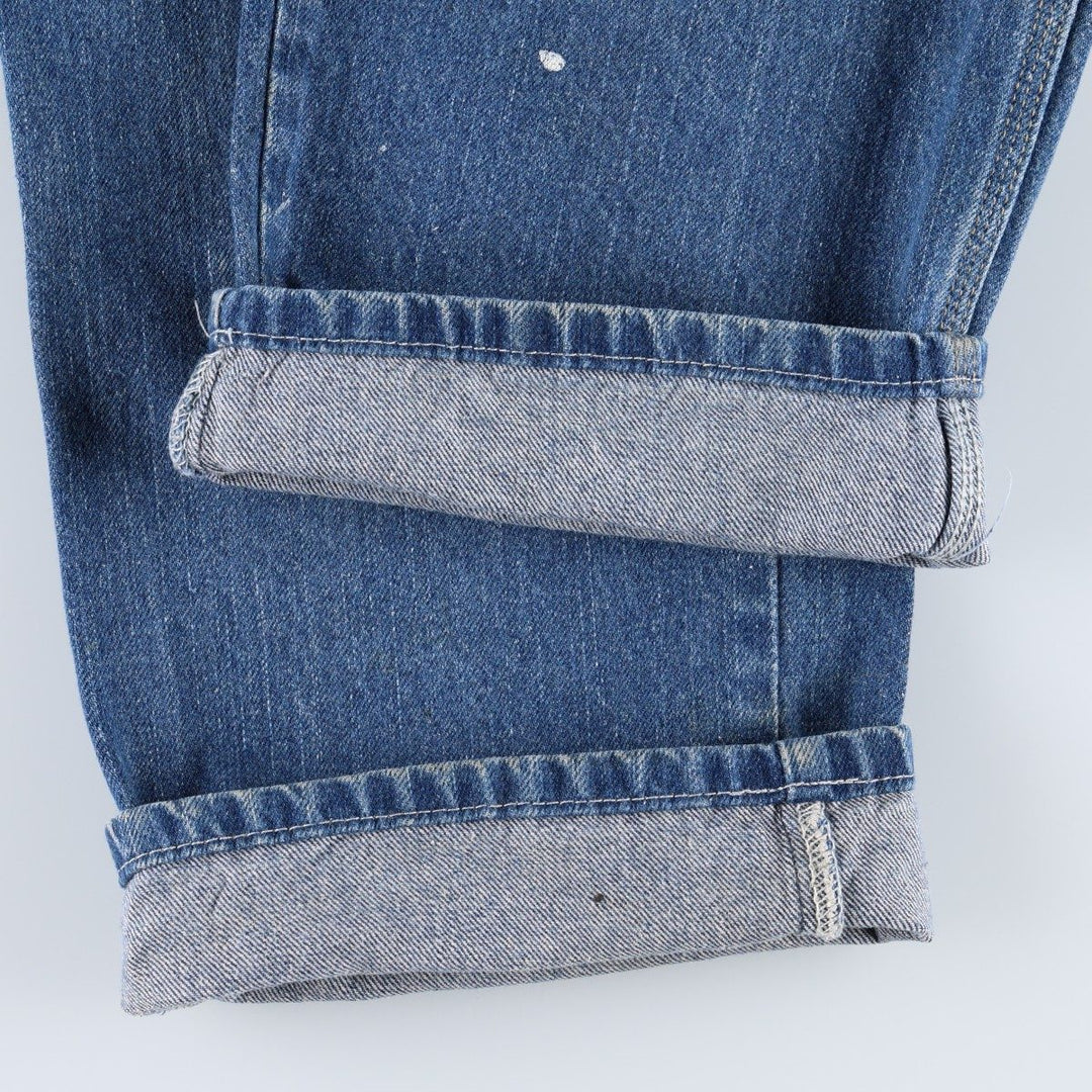 Dickies denim painter pants for men, equivalent to W39 cotton blue type Vintage Second Hand