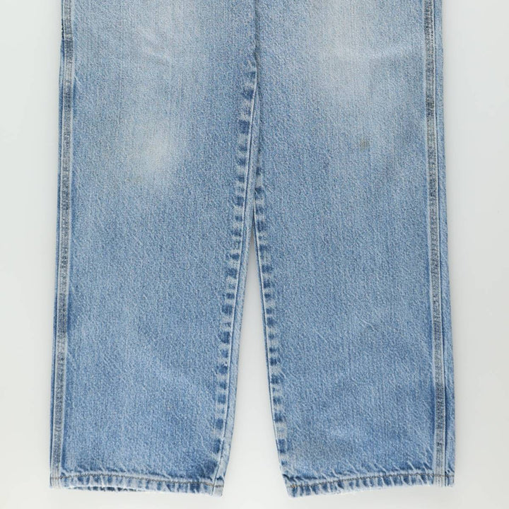 Dickies denim painter pants for men, equivalent to W33 cotton blue type Vintage Second Hand