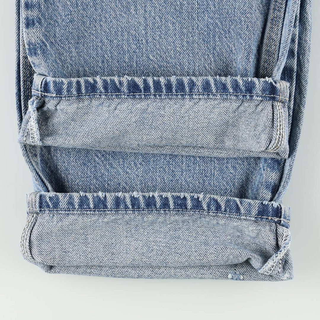 Dickies denim painter pants for men, equivalent to W33 cotton blue type Vintage Second Hand