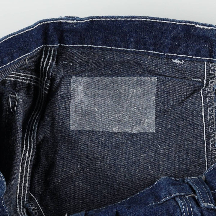 Dickies denim painter pants for men, equivalent to W34 unclear blue type Vintage Second Hand