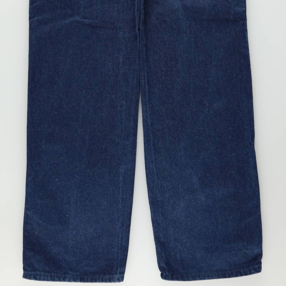 Dickies denim painter pants for men, equivalent to W34 unclear blue type Vintage Second Hand