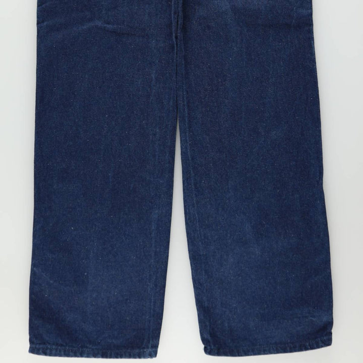 Dickies denim painter pants for men, equivalent to W34 unclear blue type Vintage Second Hand
