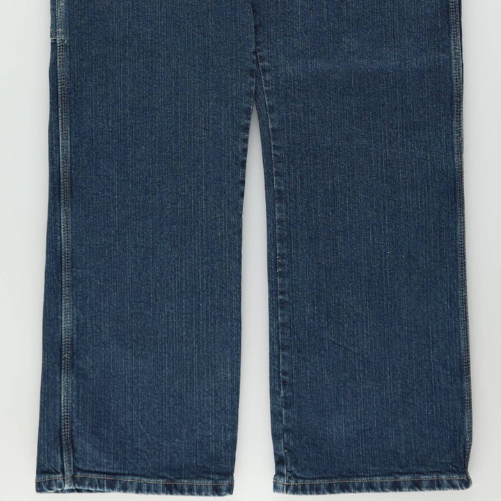 Dickies denim painter pants for men, equivalent to W37 cotton blue type Vintage Second Hand