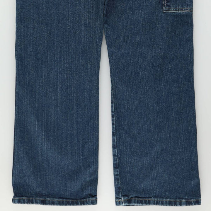 Dickies denim painter pants for men, equivalent to W37 cotton blue type Vintage Second Hand