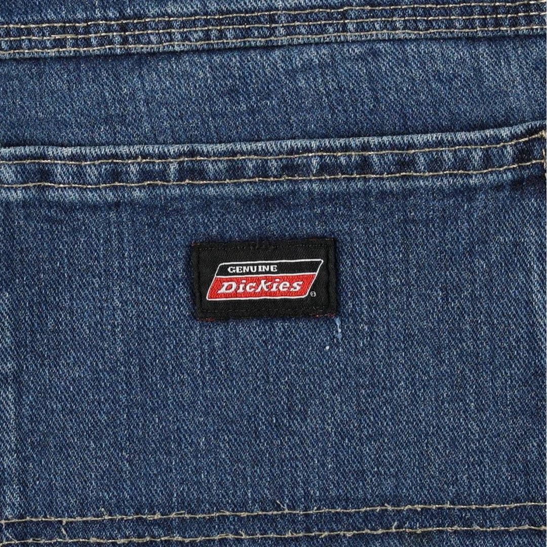 Dickies denim painter pants for men, equivalent to w36 cotton blue type Vintage Second Hand