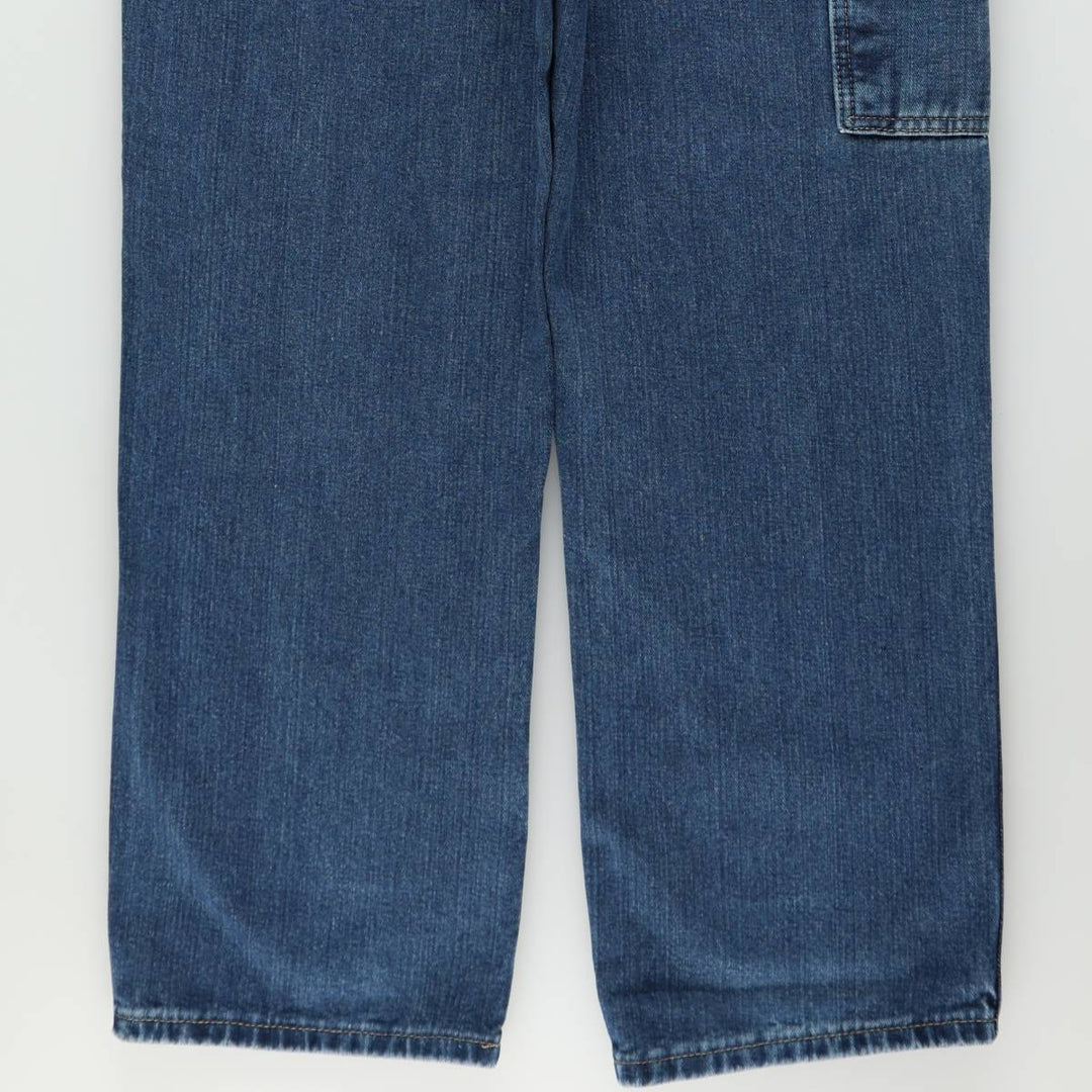 Dickies denim painter pants for men, equivalent to w36 cotton blue type Vintage Second Hand