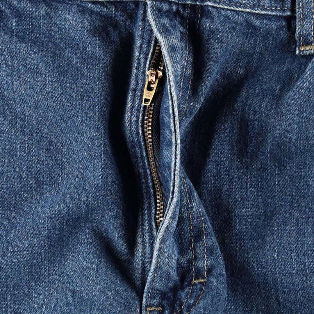 Dickies denim painter pants for men, equivalent to W37 cotton blue type Vintage Second Hand