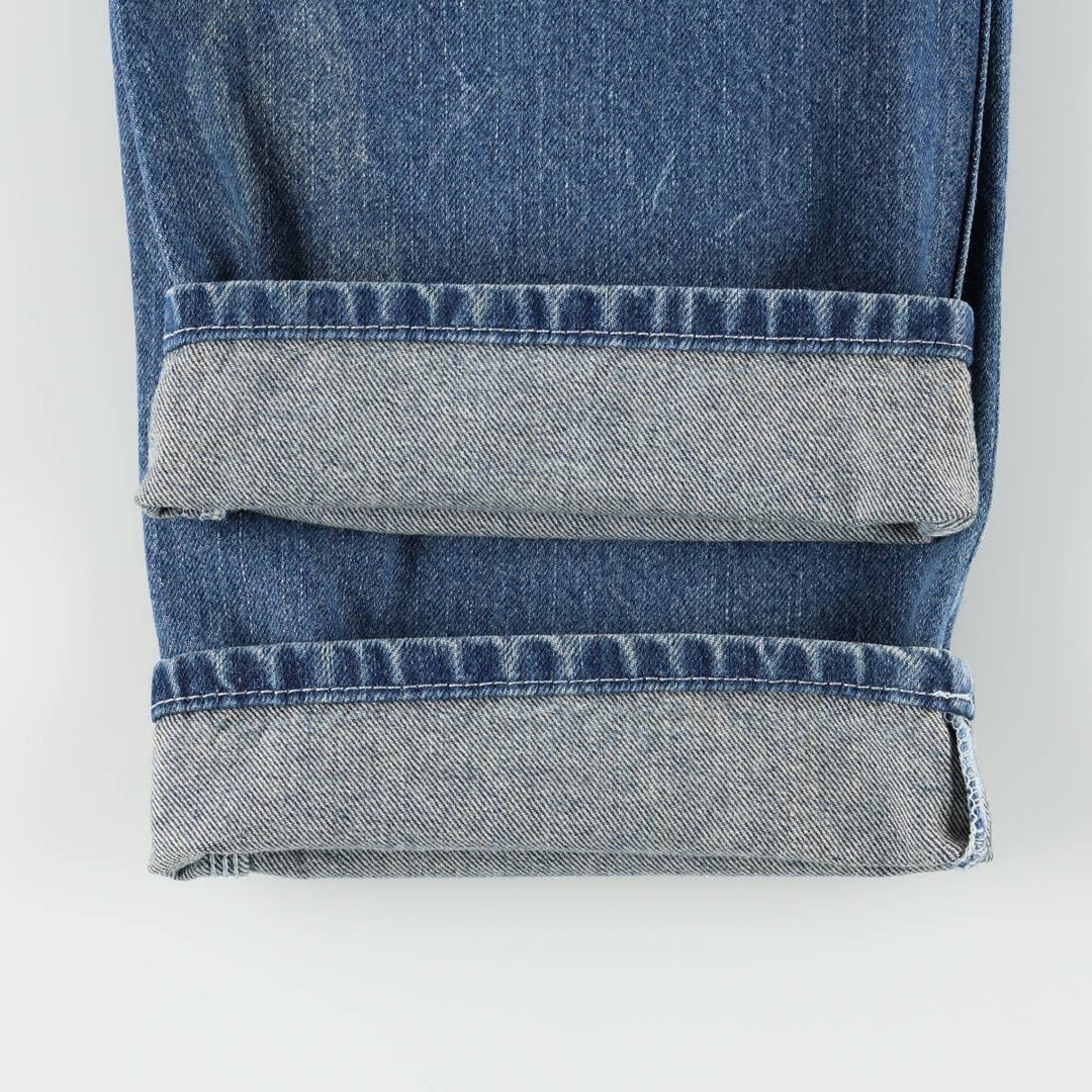 Dickies denim painter pants for men, equivalent to W37 cotton blue type Vintage Second Hand