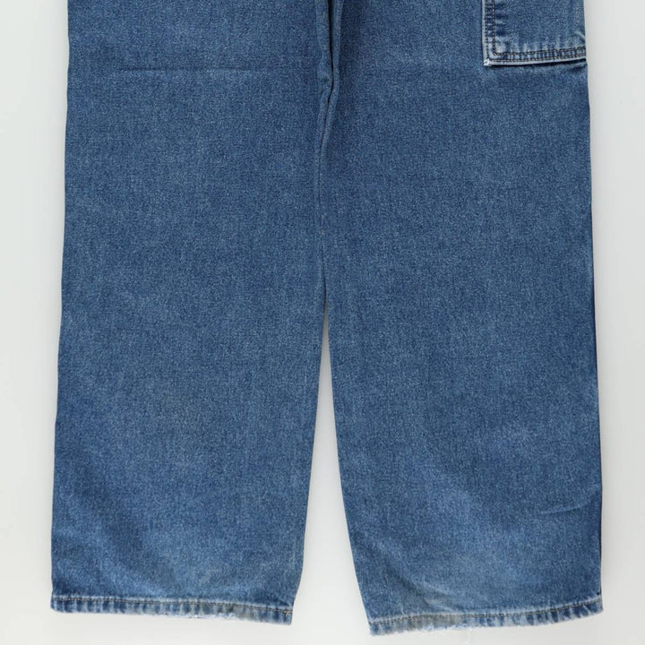 Dickies denim painter pants for men, equivalent to W34 cotton blue type Vintage Second Hand