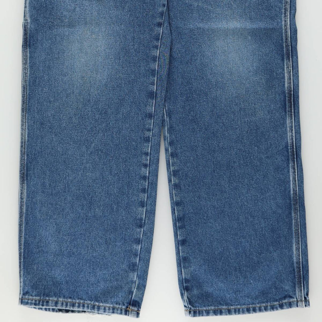 Dickies denim painter pants for men, equivalent to W34 cotton blue type Vintage Second Hand