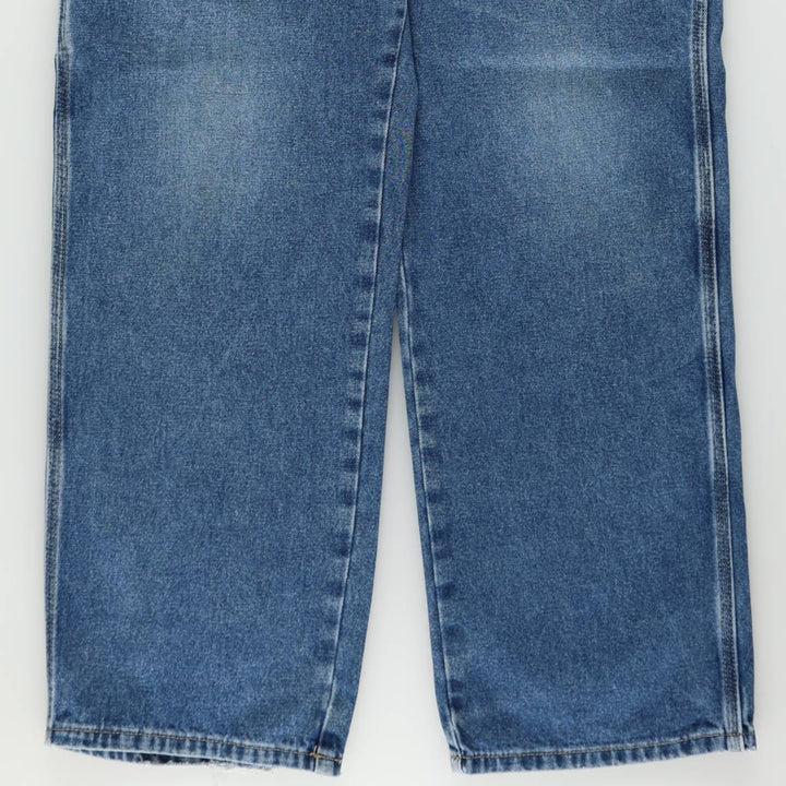 Dickies denim painter pants for men, equivalent to W34 cotton blue type Vintage Second Hand