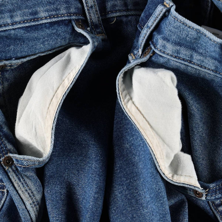 Dickies denim painter pants for men, equivalent to W34 cotton blue type Vintage Second Hand