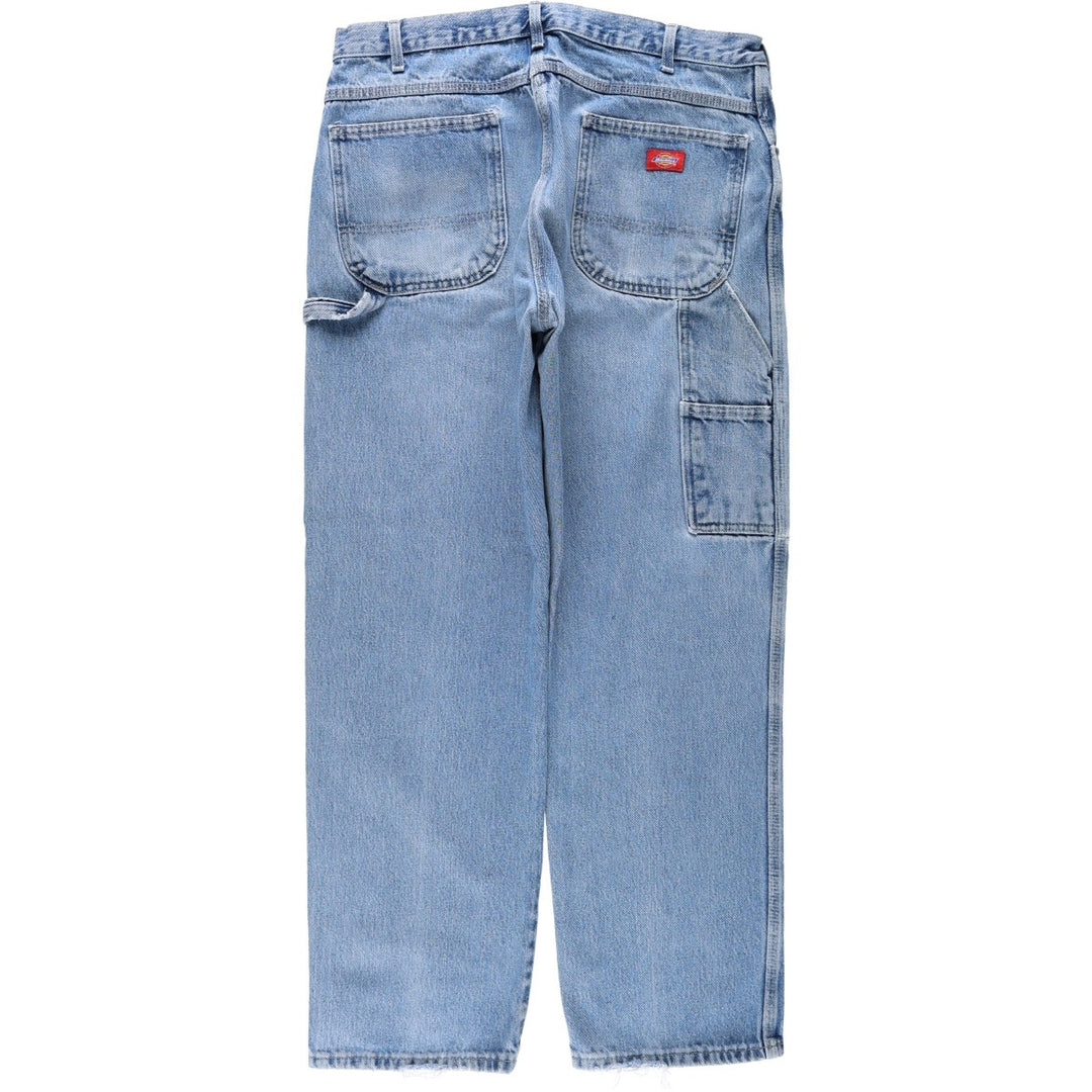 Dickies Relaxed Fit Denim Painter Pants, Men's W35 (approx.) cotton blue type Vintage Second Hand