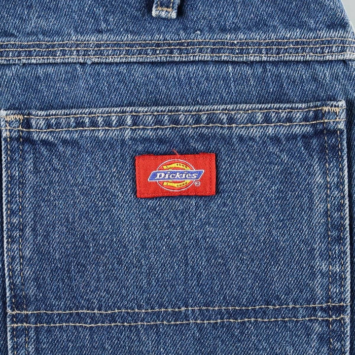 Dickies Relaxed Fit Denim Painter Pants, Men's Size W36 (approx.) cotton blue type Vintage Second Hand