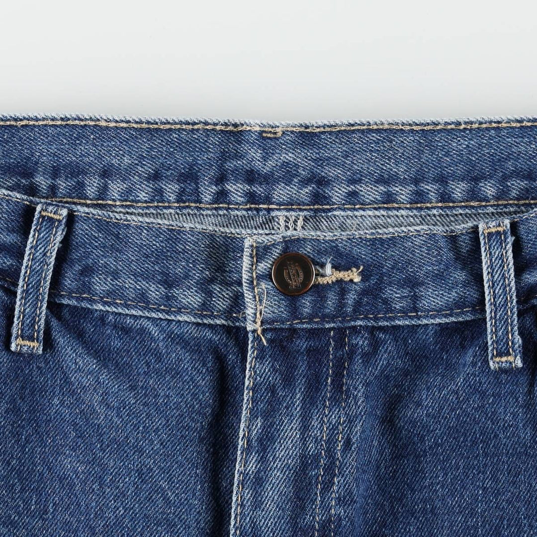 Dickies Relaxed Fit Denim Painter Pants, Men's Size W36 (approx.) cotton blue type Vintage Second Hand