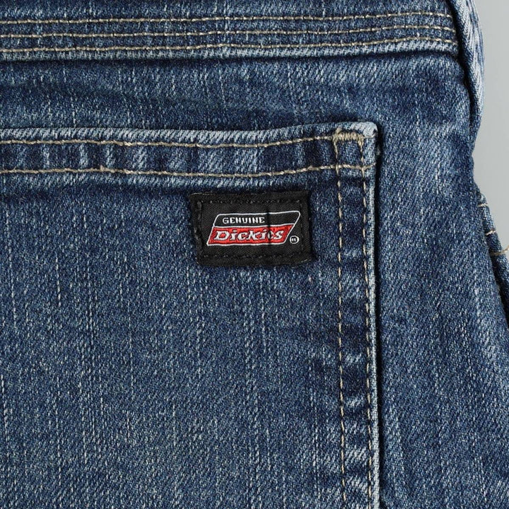 Dickies denim painter pants for men, equivalent to W34 cotton blue type Vintage Second Hand