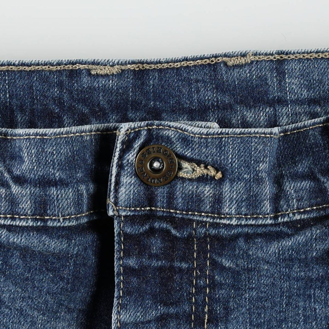 Dickies denim painter pants for men, equivalent to W34 cotton blue type Vintage Second Hand