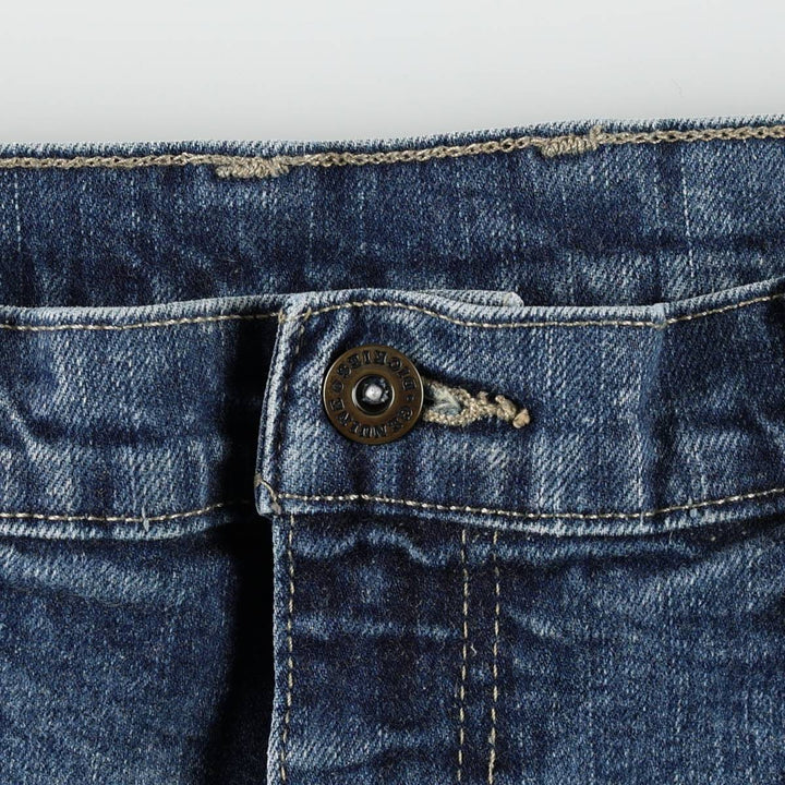 Dickies denim painter pants for men, equivalent to W34 cotton blue type Vintage Second Hand