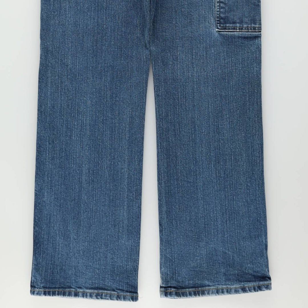 Dickies denim painter pants for men, equivalent to W34 cotton blue type Vintage Second Hand