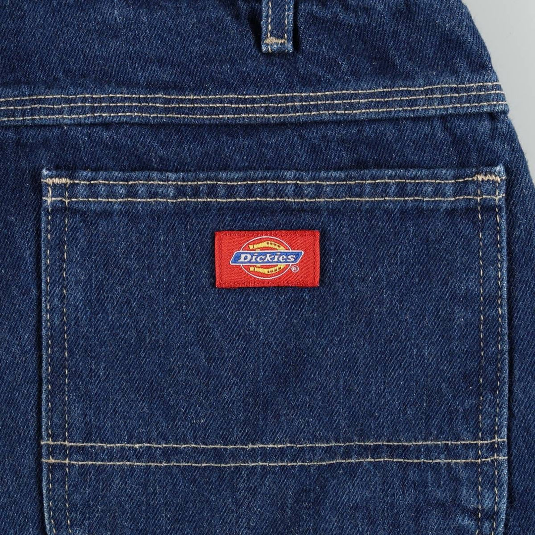 Dickies Relaxed FT Denim Painter Pants, Men's Size W33 (approx.) cotton blue type Vintage Second Hand