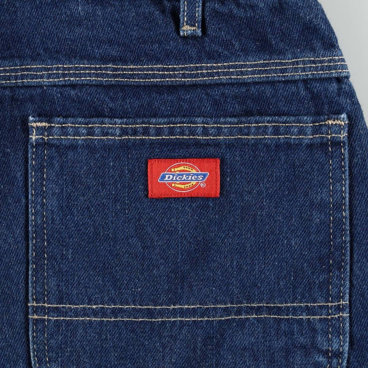 Dickies Relaxed FT Denim Painter Pants, Men's Size W33 (approx.) cotton blue type Vintage Second Hand