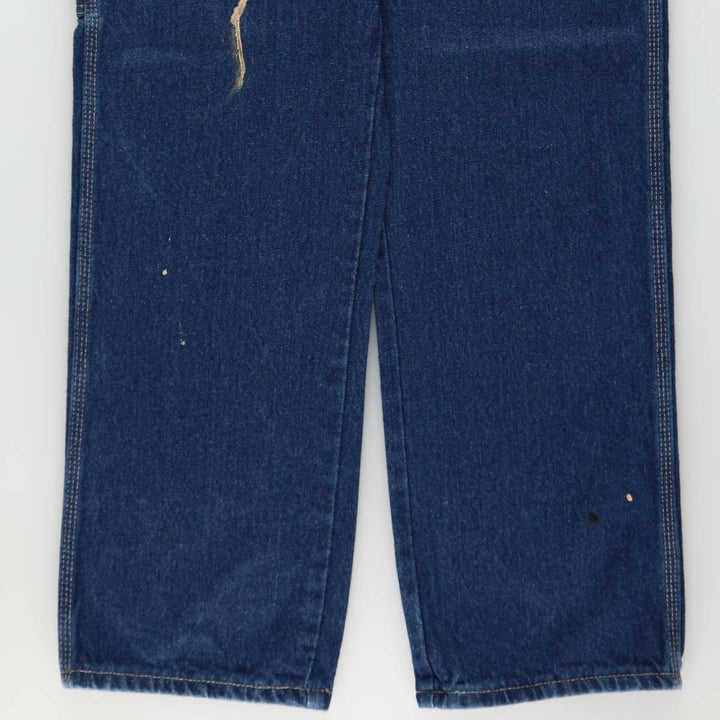 Dickies Relaxed FT Denim Painter Pants, Men's Size W33 (approx.) cotton blue type Vintage Second Hand