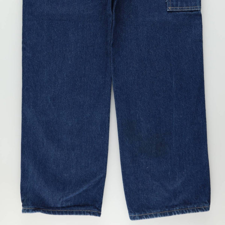 Dickies Relaxed FT Denim Painter Pants, Men's Size W33 (approx.) cotton blue type Vintage Second Hand