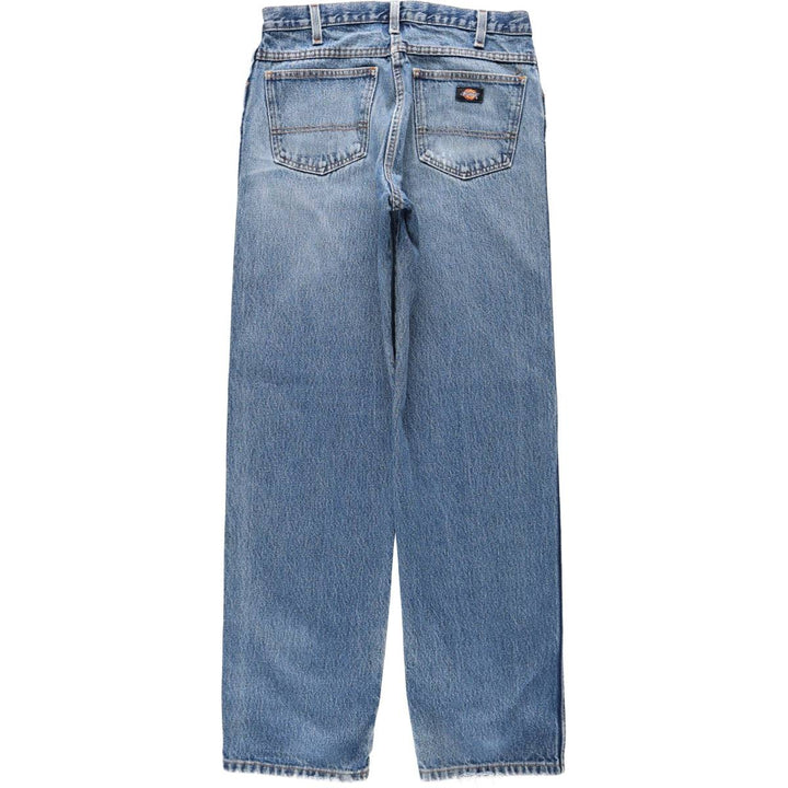 Dickies Straight Denim Pants for Men, W33 equivalent cotton blue type Vintage Second Hand