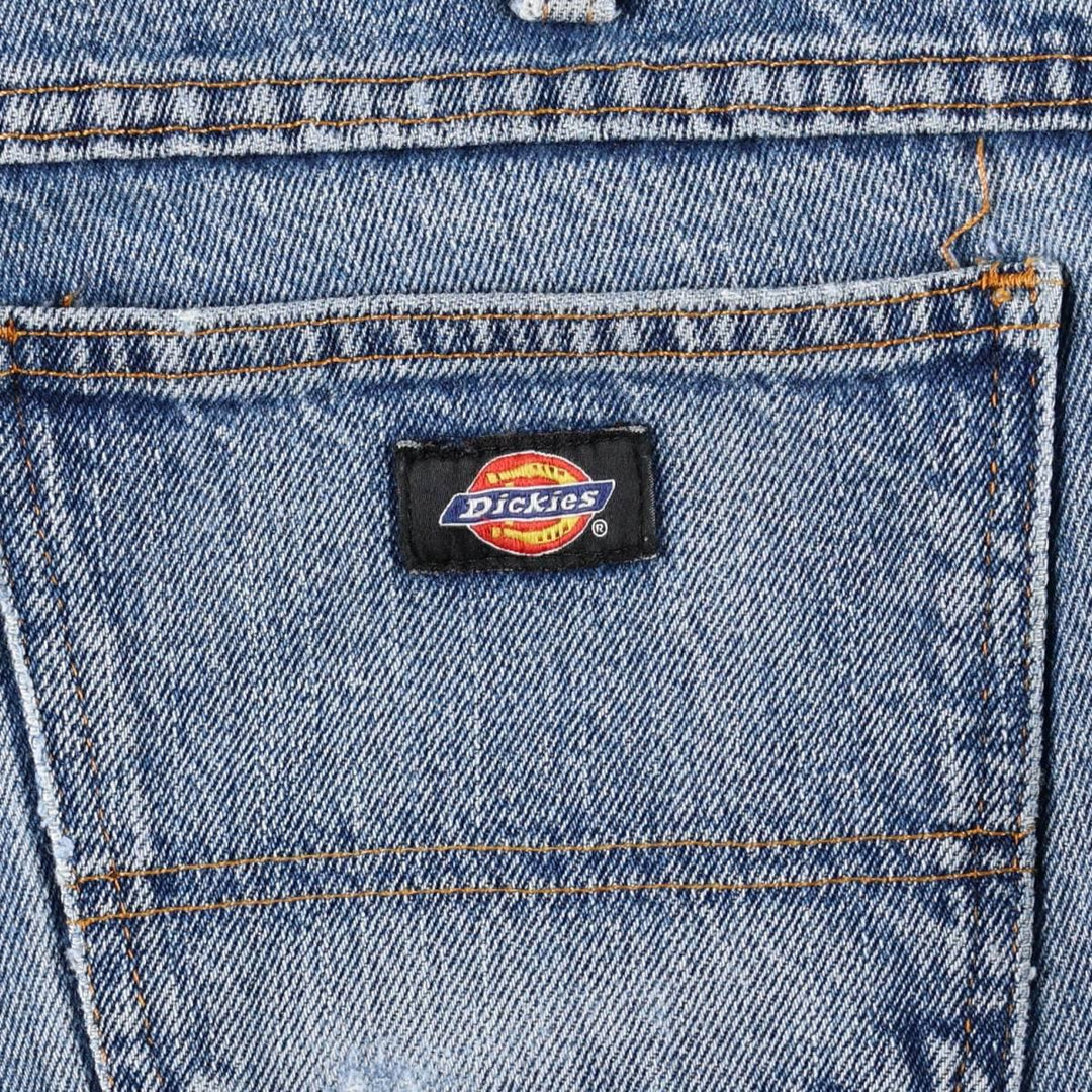 Dickies Straight Denim Pants for Men, W33 equivalent cotton blue type Vintage Second Hand