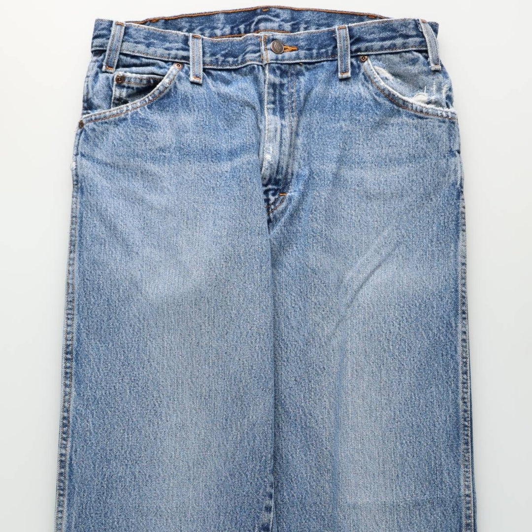 Dickies Straight Denim Pants for Men, W33 equivalent cotton blue type Vintage Second Hand