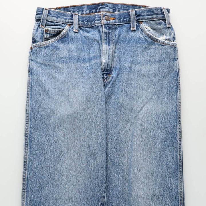 Dickies Straight Denim Pants for Men, W33 equivalent cotton blue type Vintage Second Hand