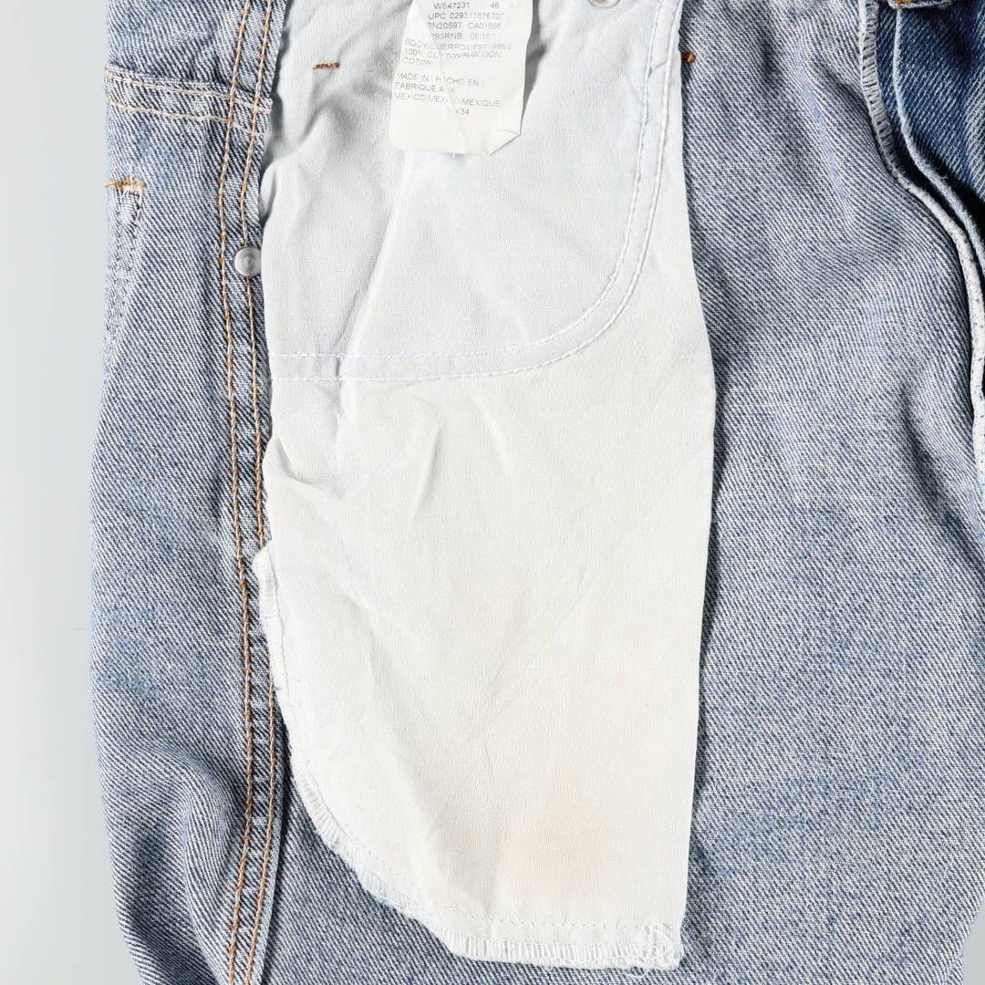 Dickies Straight Denim Pants for Men, W33 equivalent cotton blue type Vintage Second Hand