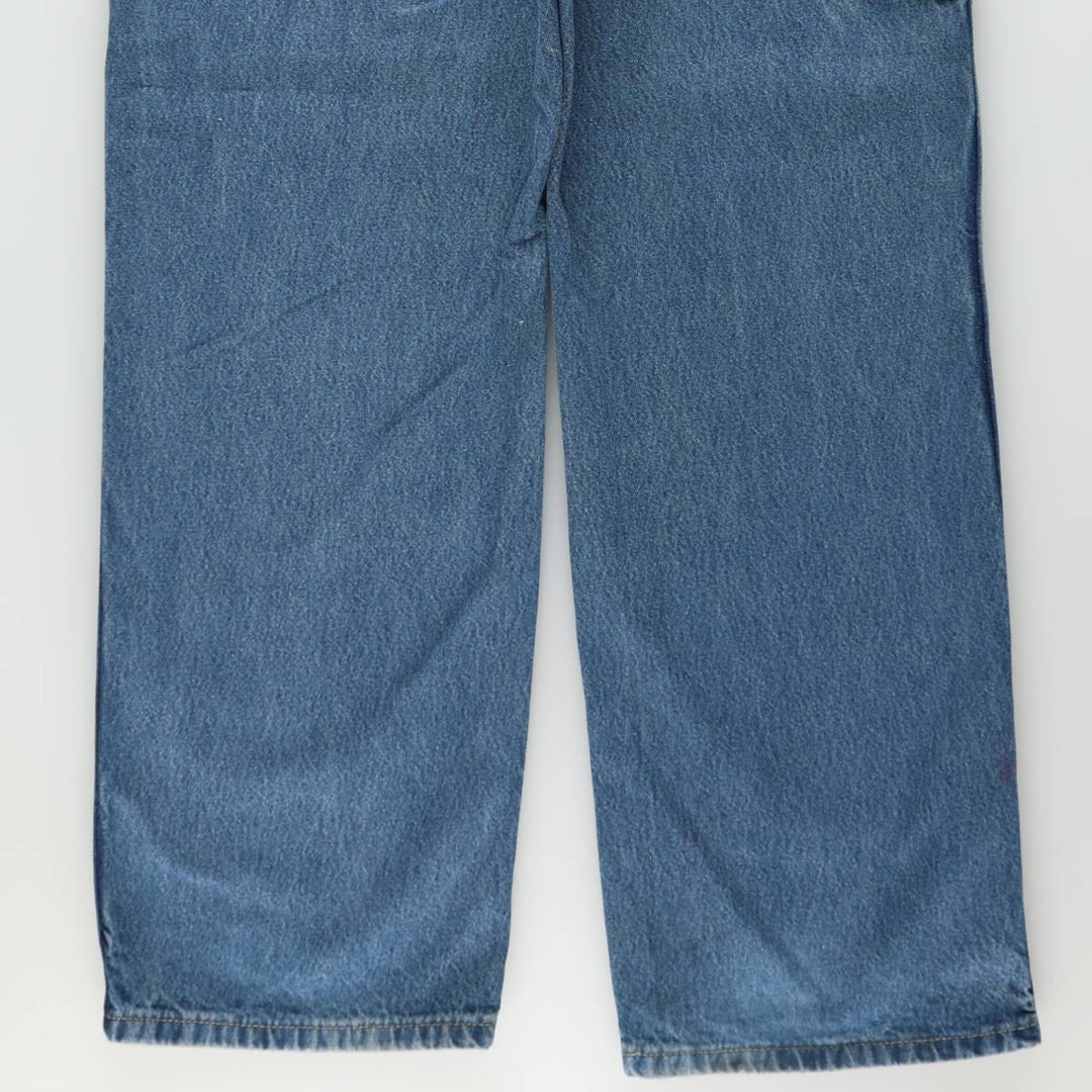 Dickies denim painter pants for men, equivalent to W37 cotton blue type Vintage Second Hand