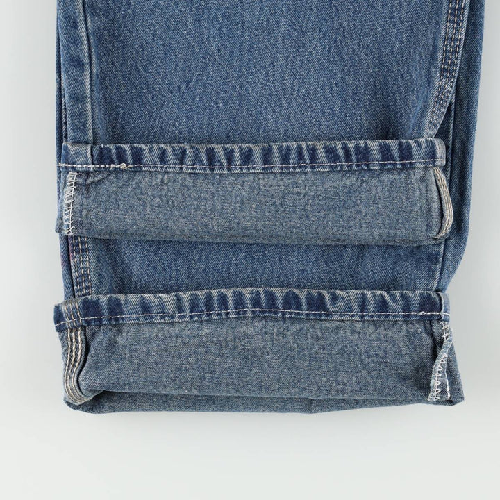 Dickies denim painter pants for men, equivalent to W37 cotton blue type Vintage Second Hand