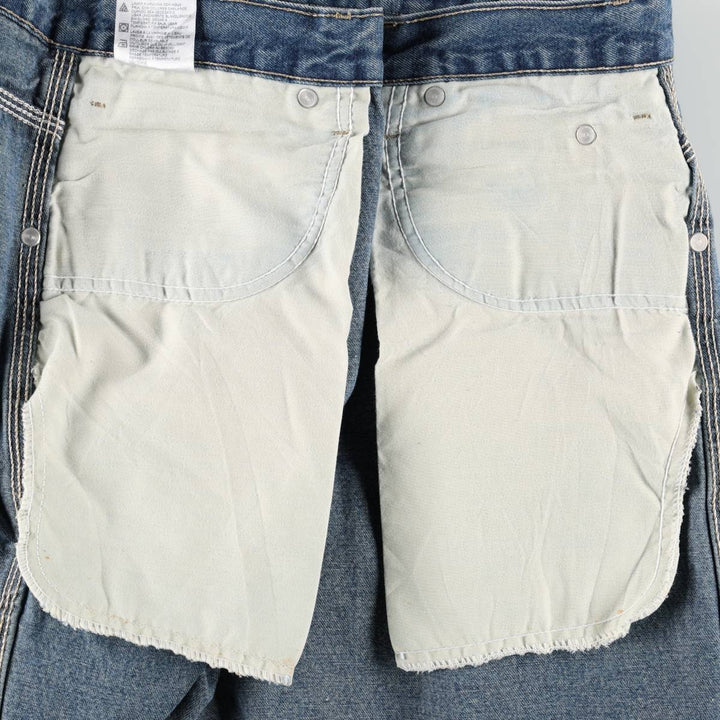 Dickies denim painter pants for men, equivalent to W37 cotton blue type Vintage Second Hand