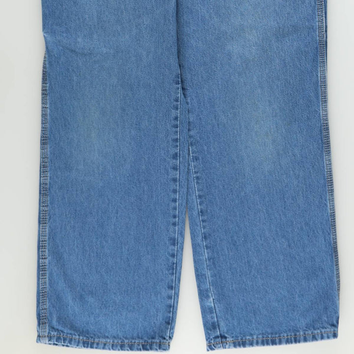 Dickies denim painter pants for men, equivalent to W37 cotton blue type Vintage Second Hand