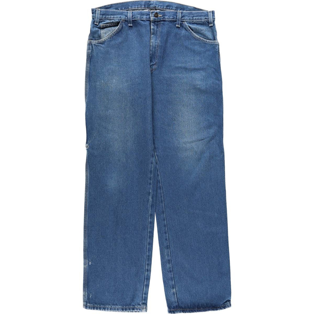 Dickies Relaxed Fit Denim Painter Pants Men's W36 cotton blue type Vintage Second Hand