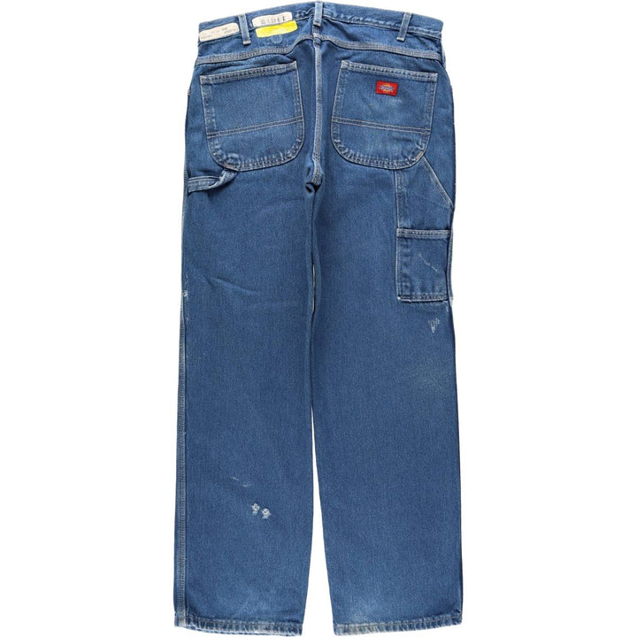 Dickies Relaxed Fit Denim Painter Pants Men's W36 cotton blue type Vintage Second Hand