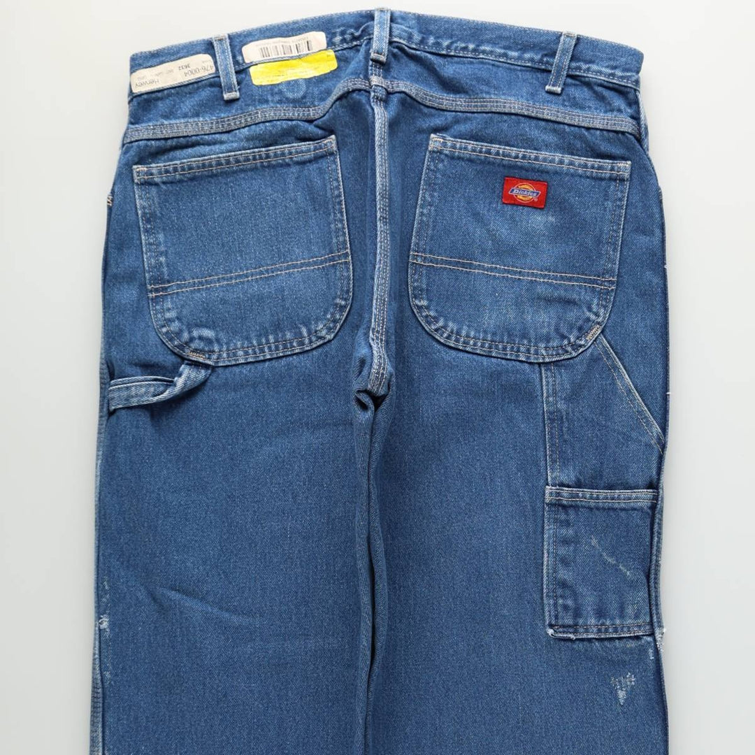 Dickies Relaxed Fit Denim Painter Pants Men's W36 cotton blue type Vintage Second Hand