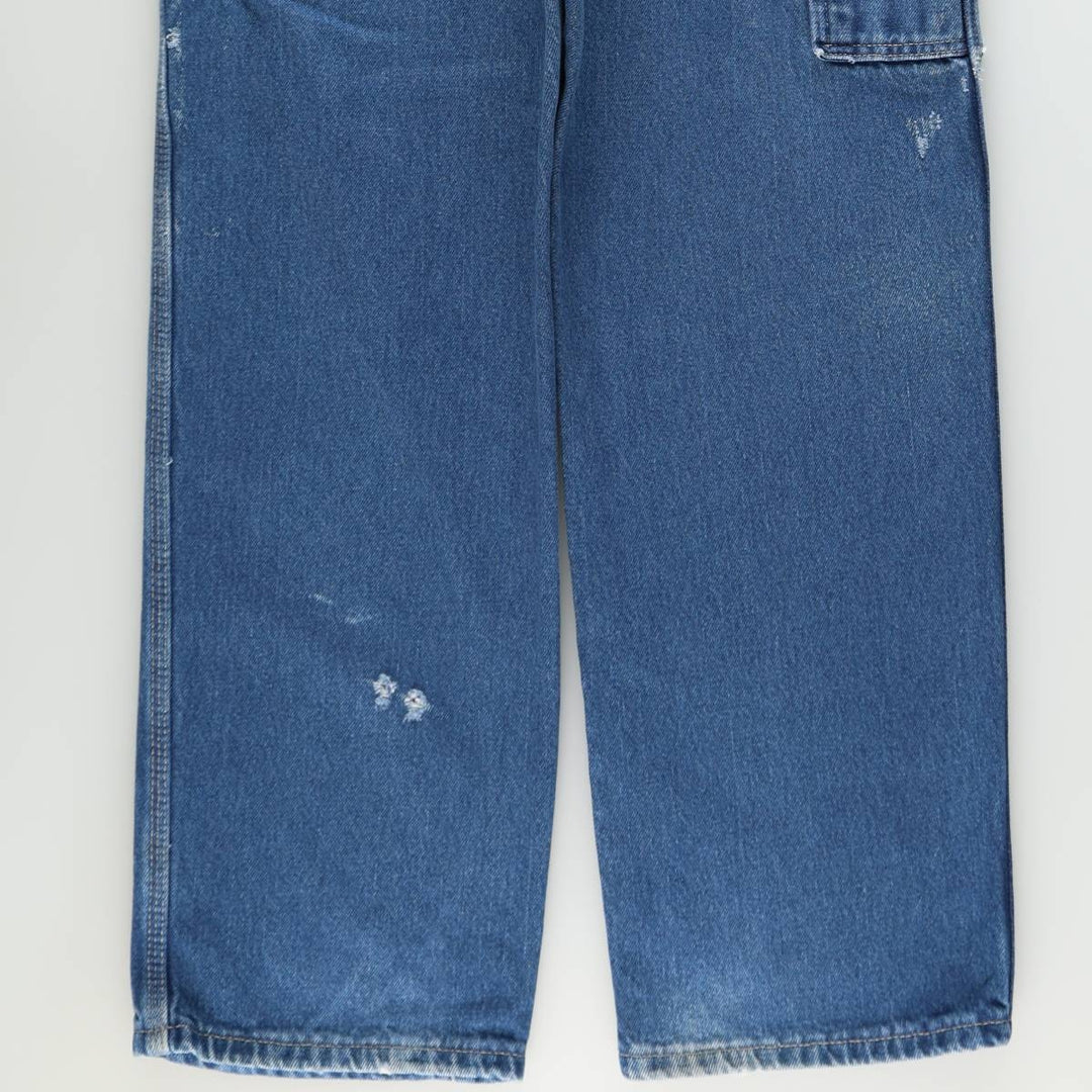 Dickies Relaxed Fit Denim Painter Pants Men's W36 cotton blue type Vintage Second Hand