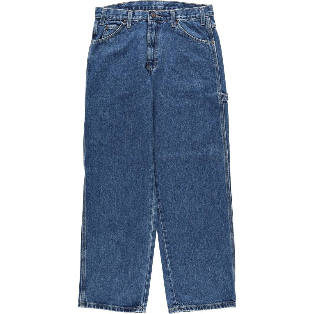 Dickies denim painter pants for men, equivalent to W31 cotton blue type Vintage Second Hand