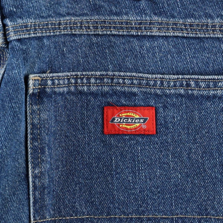 Dickies denim painter pants for men, equivalent to W31 cotton blue type Vintage Second Hand