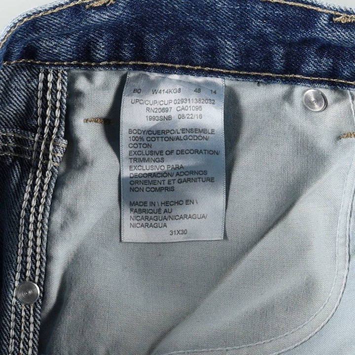 Dickies denim painter pants for men, equivalent to W31 cotton blue type Vintage Second Hand